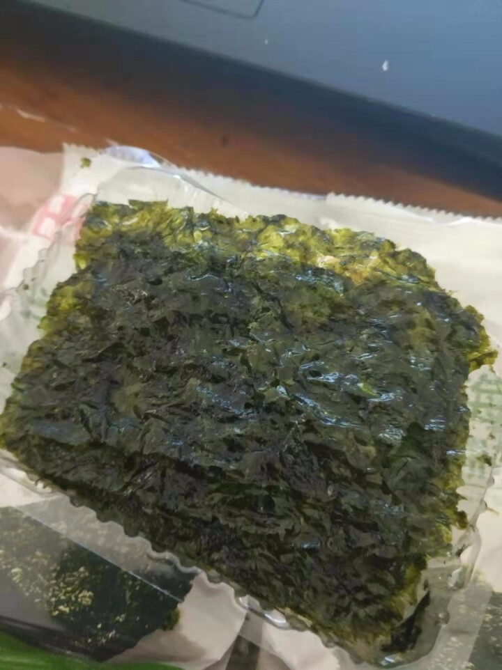 半岛韩国进口紫菜即食原味烤海苔脆片不添加儿童低盐孕妇休闲零食 4.5g*3包怎么样，好用吗，口碑，心得，评价，试用报告,第3张