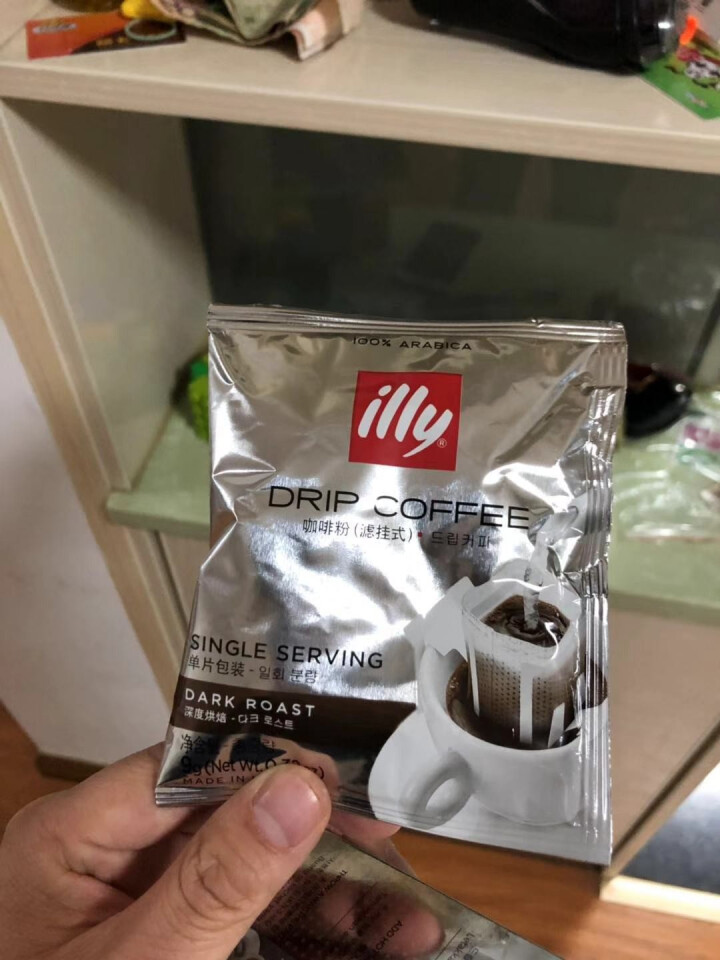 illy 意利意大利进口深焙挂耳咖啡滤挂黑咖啡粉 深度烘焙怎么样，好用吗，口碑，心得，评价，试用报告,第4张