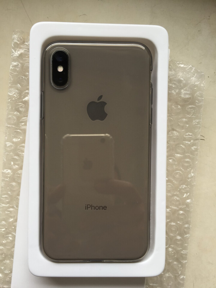 Piware 超薄透明手机壳适用于苹果7/7p/8/8plus新款iPhoneX防摔全包手机软壳 iPhone X _透明软壳_ 深空灰怎么样，好用吗，口碑，心,第4张