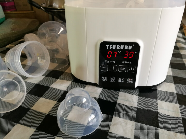 TSURURU 温奶器奶瓶消毒器二合一恒温调奶器智能暖奶器热奶器 珍珠白怎么样，好用吗，口碑，心得，评价，试用报告,第4张