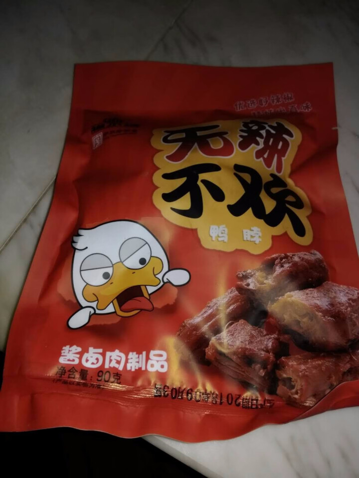 狗不理 麻辣鸭脖 90g怎么样，好用吗，口碑，心得，评价，试用报告,第3张