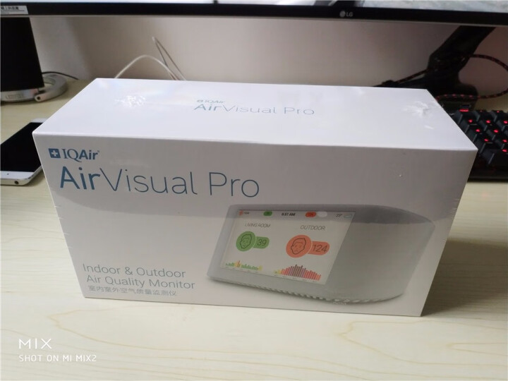 IQAir AirVisual Pro 室内室外 空气质量监测仪 家用空气检测仪PM2.5 霾表怎么样，好用吗，口碑，心得，评价，试用报告,第2张