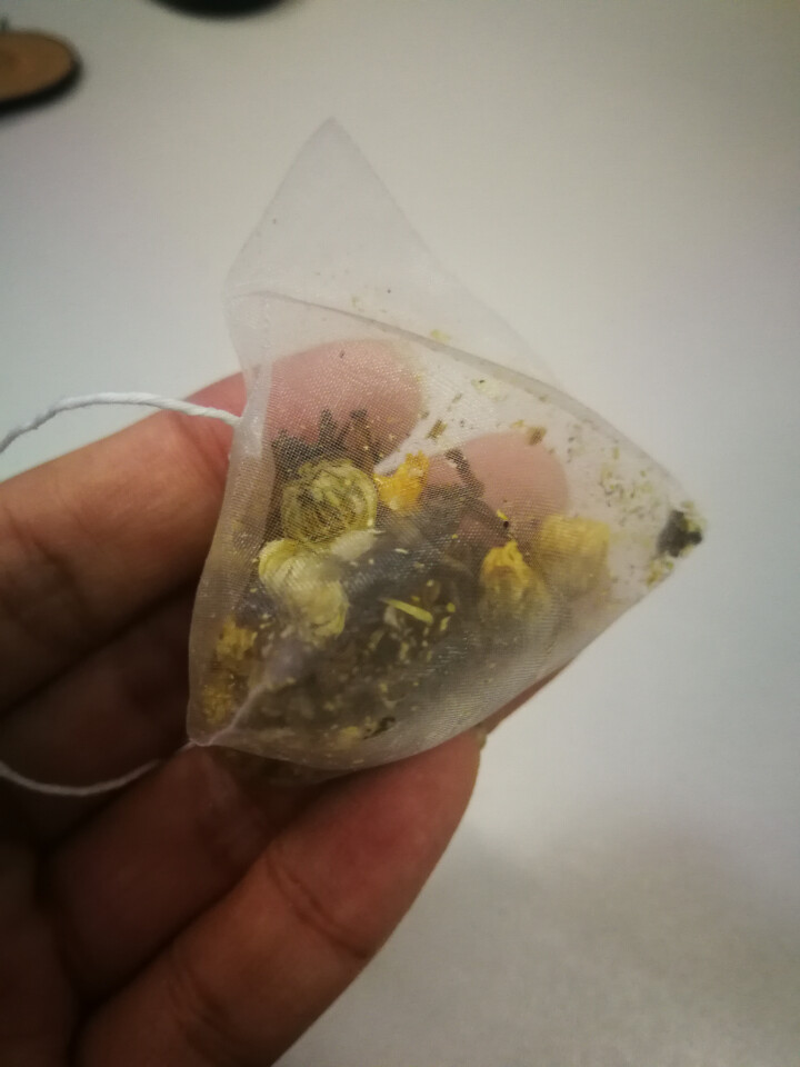 中茶清茶菊花普洱茶 茶叶袋泡花草茶10包一盒25g 菊花普洱试用装(1袋)怎么样，好用吗，口碑，心得，评价，试用报告,第3张