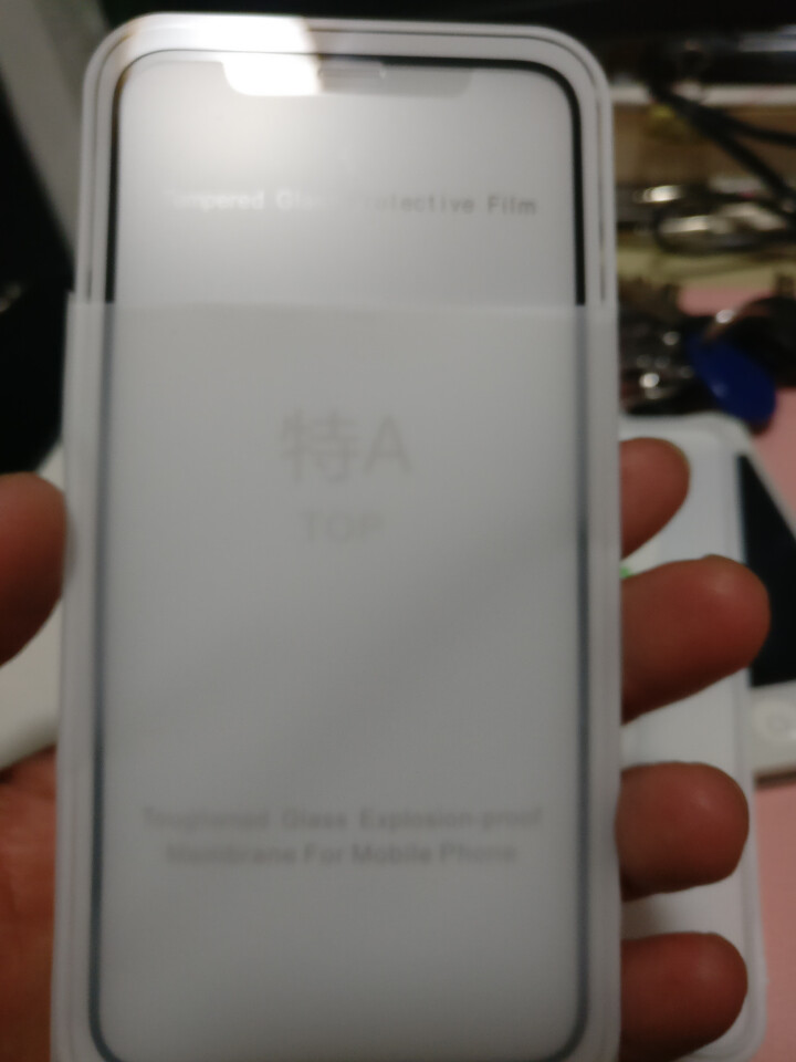 ESTUPENDO 日本旭硝子材质手机钢化膜 IPHONE 手机钢化膜 高清 全屏丝印   高清膜 苹果 XS/X  5.8英寸怎么样，好用吗，口碑，心得，评价,第4张