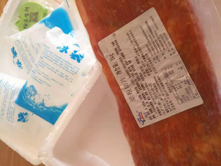 伯乐生鲜 河北福成牌  培根  1000g/袋 冷冻 切片 肉片 烧烤食材怎么样，好用吗，口碑，心得，评价，试用报告,第3张