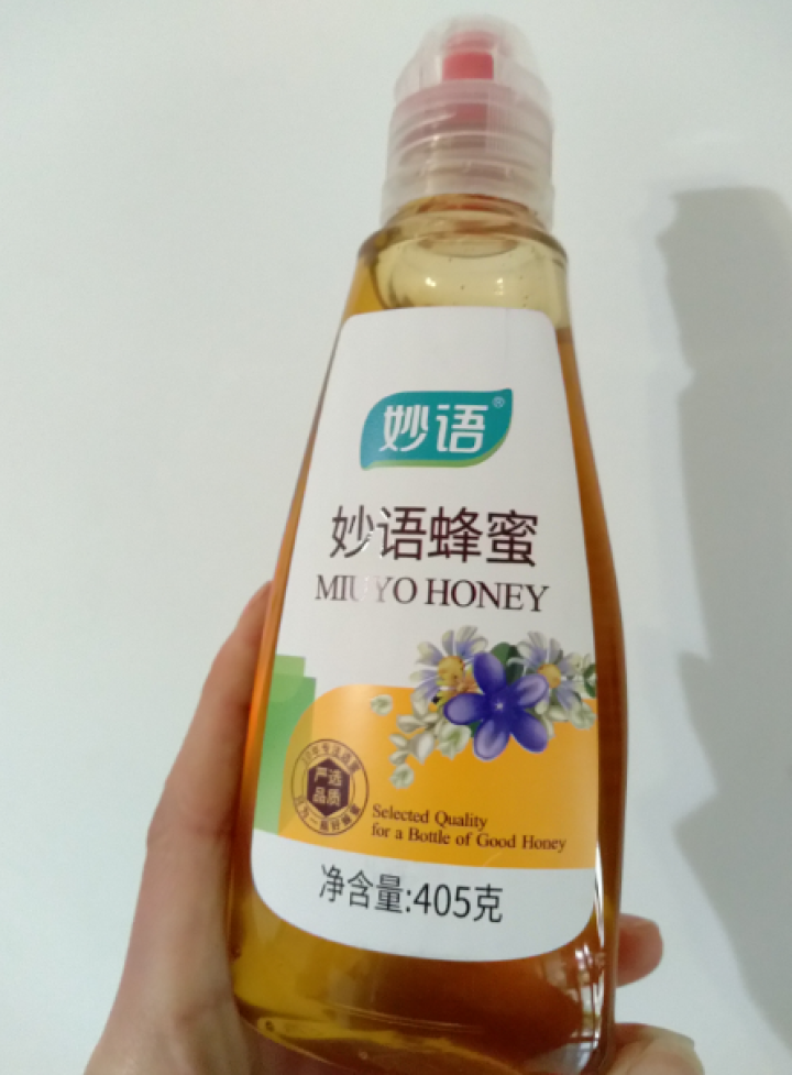 妙语（MiuYo）纯净天然农家自产土取蜂蜜 405g*1瓶怎么样，好用吗，口碑，心得，评价，试用报告,第4张