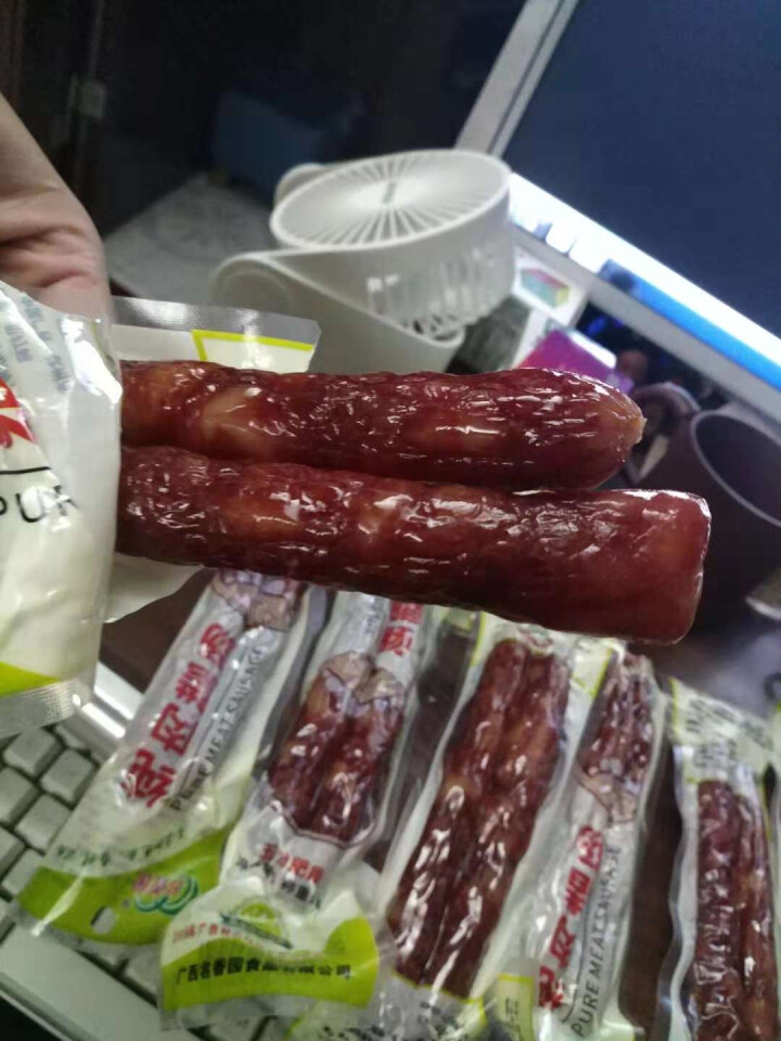 【桂林馆】名香园 纯肉腊肠500g 广西特产 广式咸甜腊肠腊肉 500g怎么样，好用吗，口碑，心得，评价，试用报告,第6张