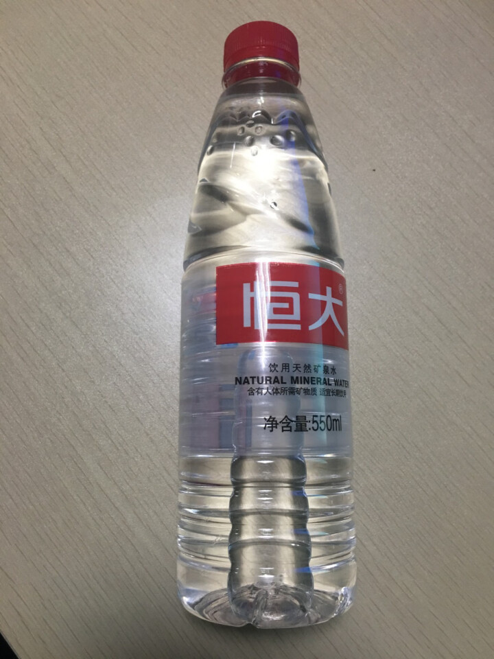 【整箱买一送一】恒大 天然矿泉水饮用水瓶装水非纯净水 550ml*1瓶（样品不售卖）怎么样，好用吗，口碑，心得，评价，试用报告,第4张