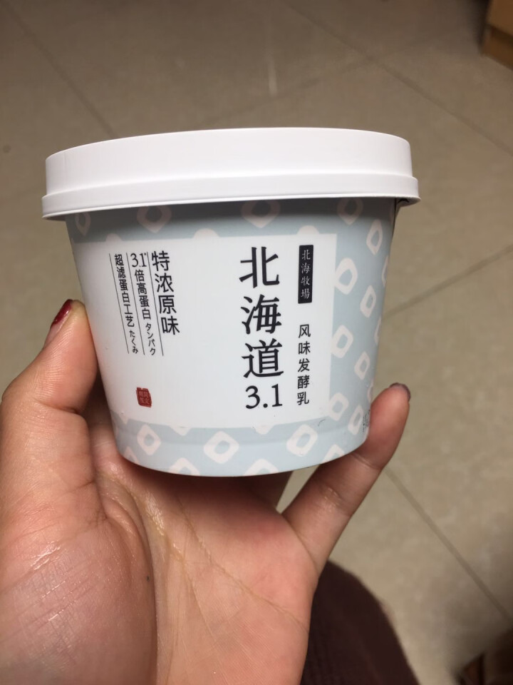 北海牧场 北海道3.1 原味酸奶 大果粒 风味发酵乳 135g*12盒怎么样，好用吗，口碑，心得，评价，试用报告,第4张