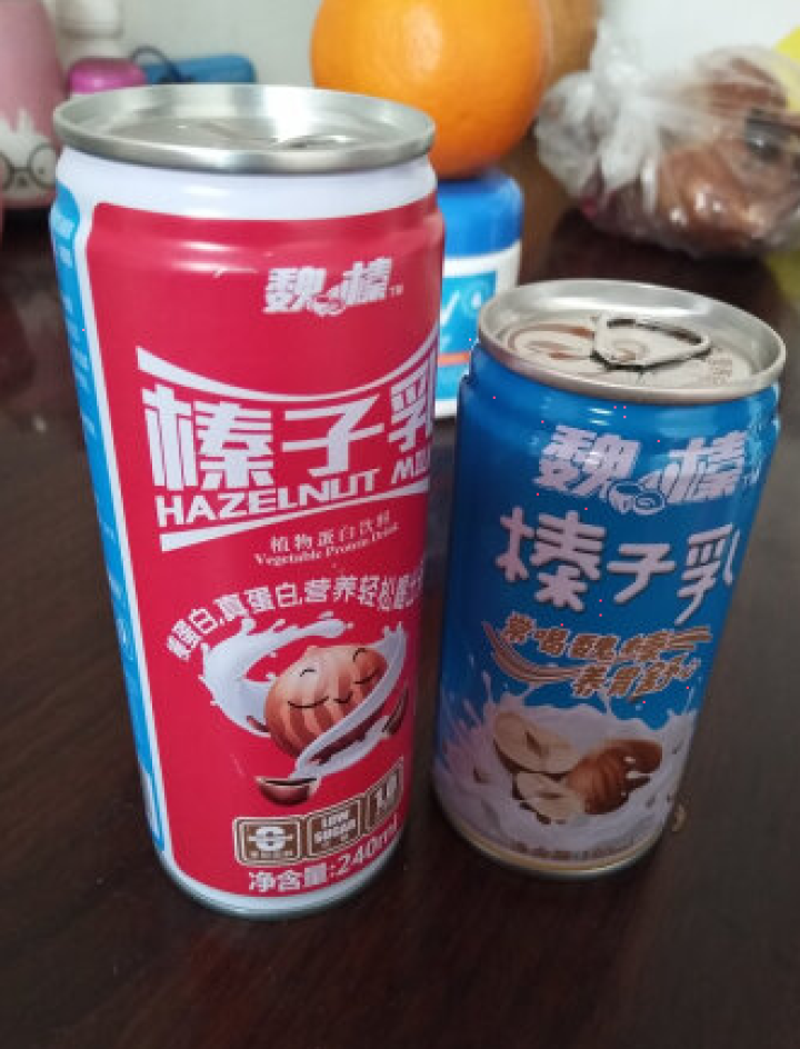 魏榛榛子乳植物蛋白饮料 醇香240ml*1+柔香180ml*1试用装怎么样，好用吗，口碑，心得，评价，试用报告,第4张