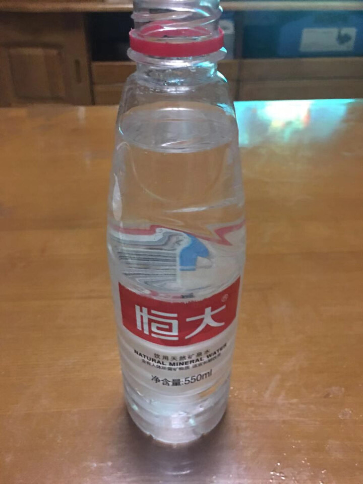 【整箱买一送一】恒大 天然矿泉水饮用水瓶装水非纯净水 550ml*1瓶（样品不售卖）怎么样，好用吗，口碑，心得，评价，试用报告,第4张