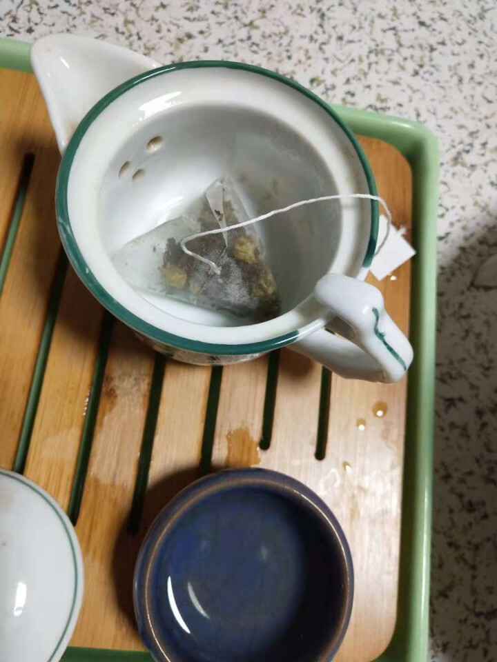 中茶清茶菊花普洱茶 茶叶袋泡花草茶10包一盒25g 菊花普洱试用装(1袋)怎么样，好用吗，口碑，心得，评价，试用报告,第3张