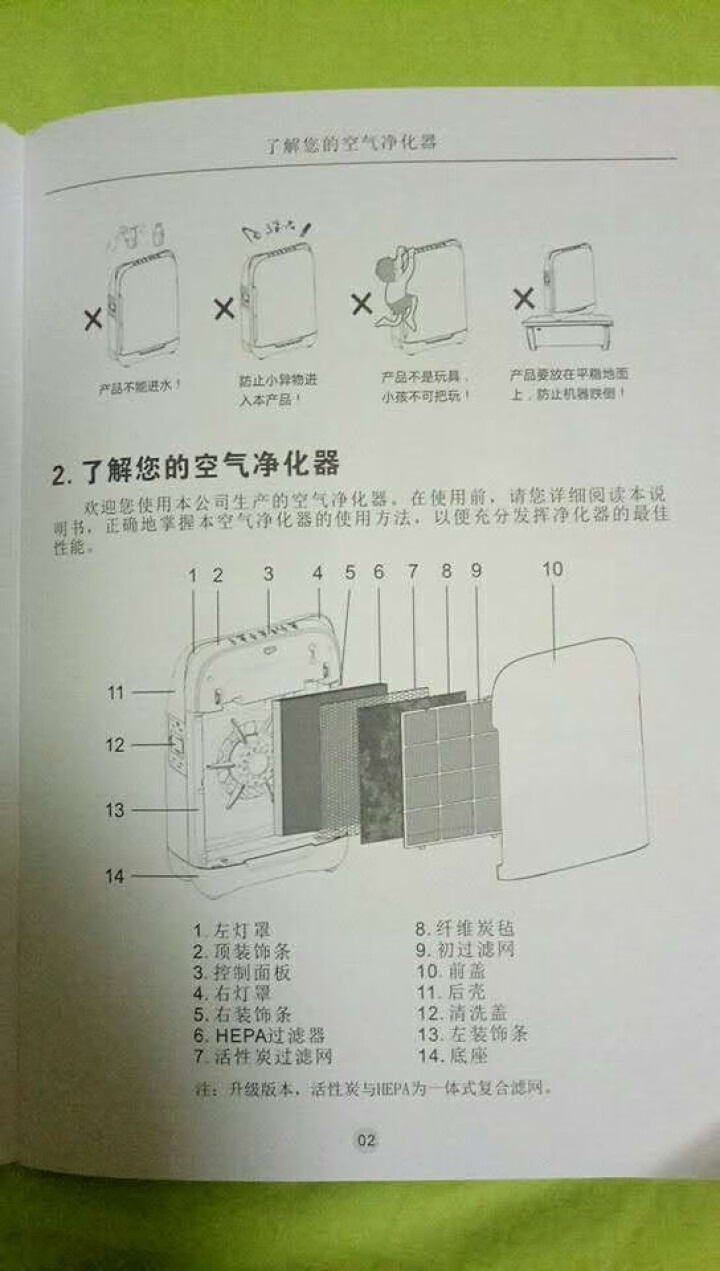 德国Gruenluft格兰浦空气净化器 家用型母婴专用VK,第5张