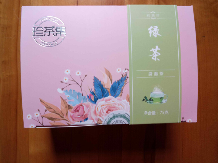 珍茶集 绿茶茶叶袋泡茶包75g25小包办公室休闲下午茶怎么样，好用吗，口碑，心得，评价，试用报告,第3张