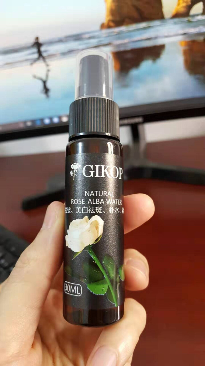 GIKOP保加利亚有机白玫瑰纯露爽肤水喷雾 补水保湿 焕白控油 滋润营养 紧致毛孔男女适用 白玫瑰30ML怎么样，好用吗，口碑，心得，评价，试用报告,第2张