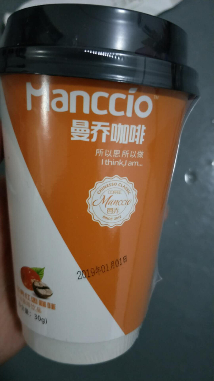 曼乔（Manccio）红枣速溶咖啡 便携杯装四合一即溶白咖啡粉 30g*1杯怎么样，好用吗，口碑，心得，评价，试用报告,第3张