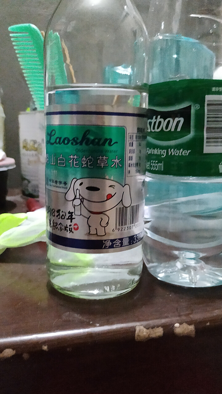 崂山（laoshan） 崂山矿泉水系列 白花蛇草水330ml 24只装玻璃瓶装饮用水怎么样，好用吗，口碑，心得，评价，试用报告,第4张