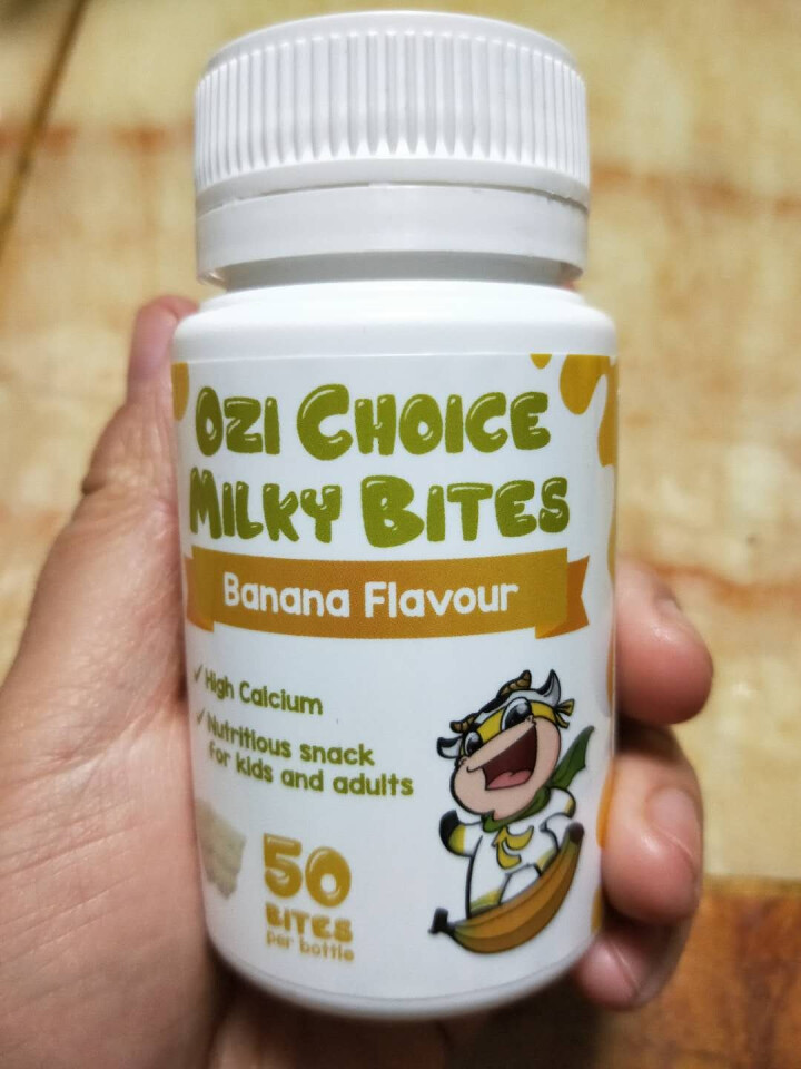 Ozi Choice 澳滋选牛牛奶片 澳洲原装进口澳大利亚 宝宝零食 儿童牛奶片 香蕉味怎么样，好用吗，口碑，心得，评价，试用报告,第2张