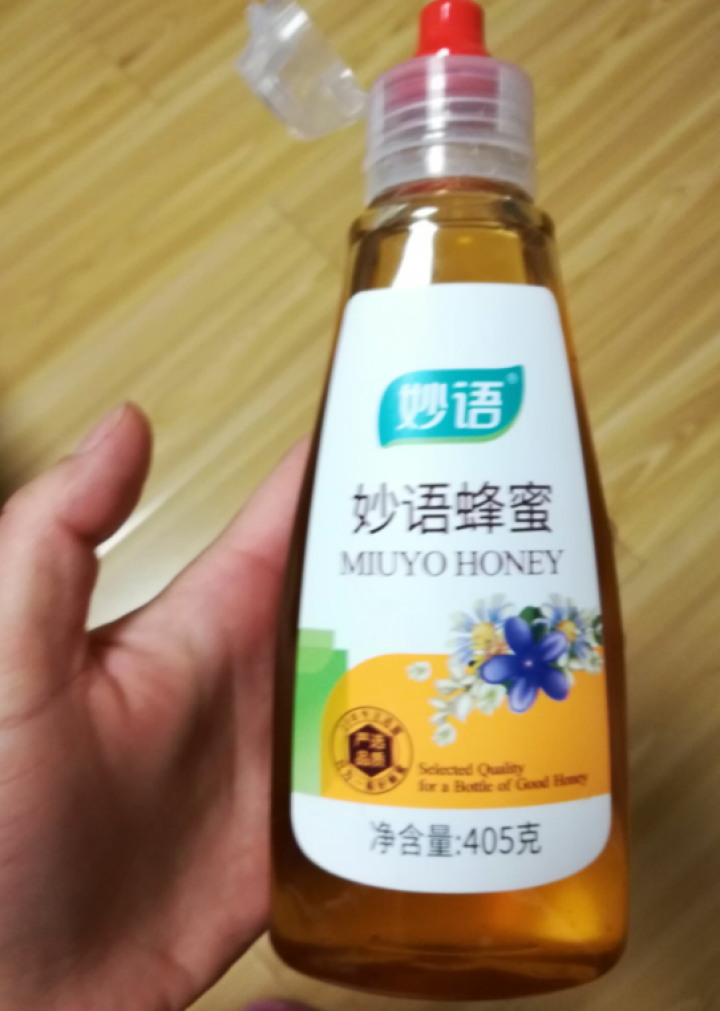 妙语（MiuYo）纯净天然农家自产土取蜂蜜 405g*1瓶怎么样，好用吗，口碑，心得，评价，试用报告,第3张