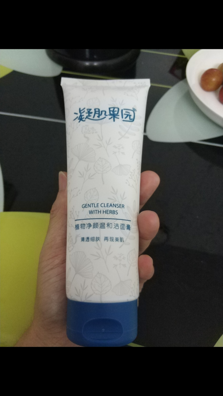 凝肌果园 氨基酸洗面奶女生深层清洁毛孔植物净颜温和洁面膏男平衡控油保湿泡沫洁面乳180g怎么样，好用吗，口碑，心得，评价，试用报告,第2张