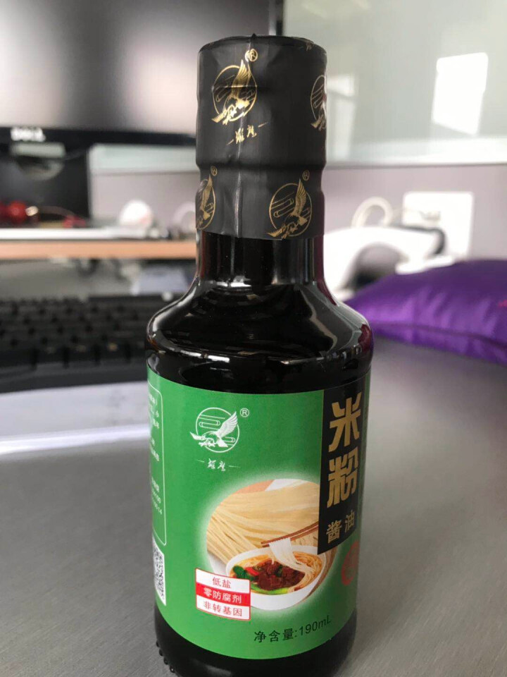 雄鹰米粉生抽酱油190ml早餐拌粉拌面酱油调味调料天然晒制古法手工酿造酱油不含防腐剂零添加怎么样，好用吗，口碑，心得，评价，试用报告,第4张