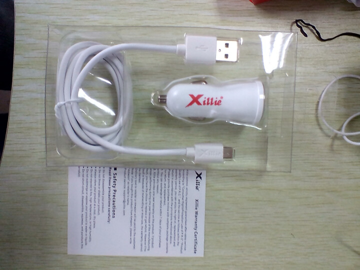 Xillie 车载充电器 5V2.4A车充点烟器 双口白色+安卓数据线怎么样，好用吗，口碑，心得，评价，试用报告,第3张