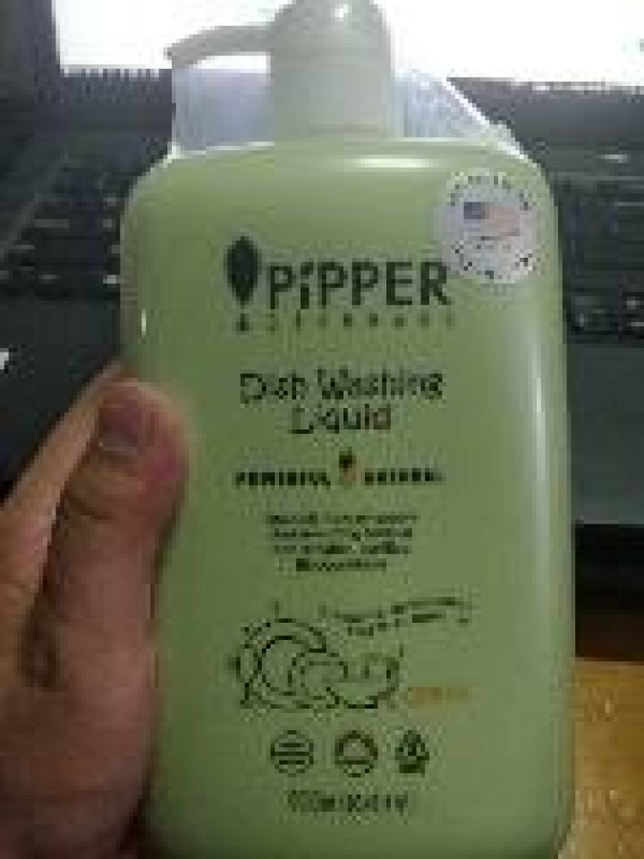 PIPPER 洗洁精 900ml 果蔬清洁剂 植物酵素怎么样，好用吗，口碑，心得，评价，试用报告,第4张