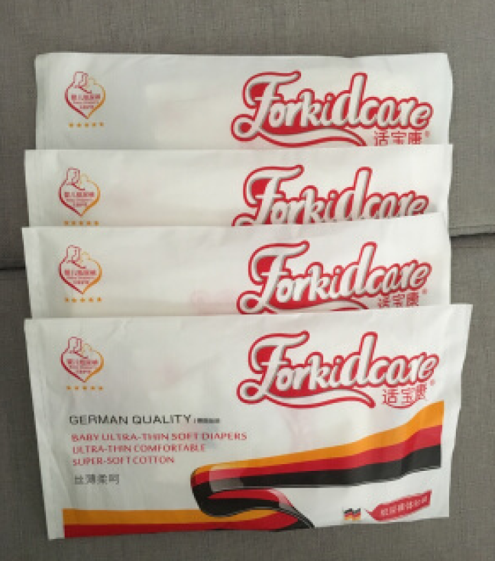 适宝康·Forkidcare 丝薄柔呵纸尿裤试用装S码*4片 适合5kg以下婴儿尿不湿【不更改尺码】怎么样，好用吗，口碑，心得，评价，试用报告,第2张