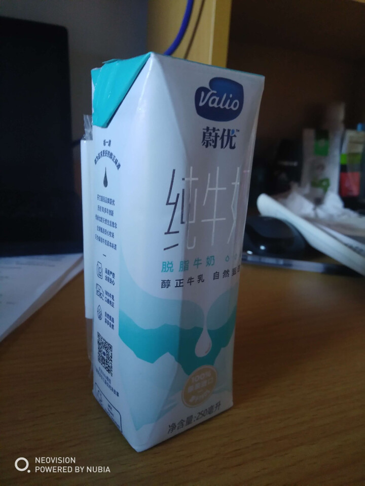 芬兰蔚优 Valio 脱脂牛奶 UHT纯牛奶 250ml*24整箱装怎么样，好用吗，口碑，心得，评价，试用报告,第3张