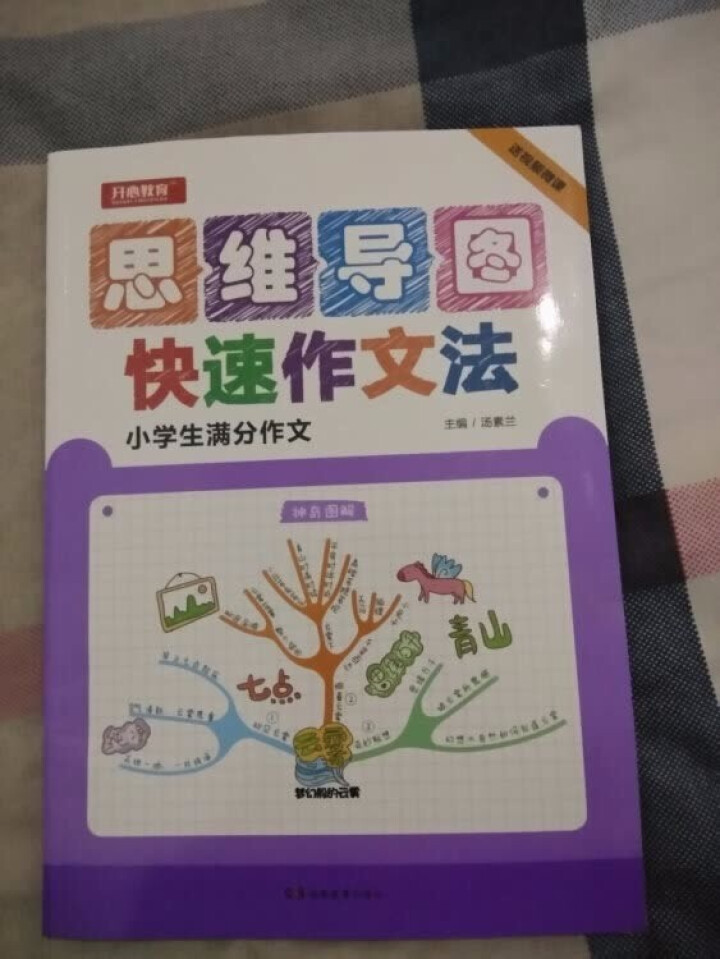 思维导图快速作文法小学生分类作文三四五六二年级全6册 看图写话好词好句好段日记周记满分作文大全 小学生满分作文怎么样，好用吗，口碑，心得，评价，试用报告,第2张