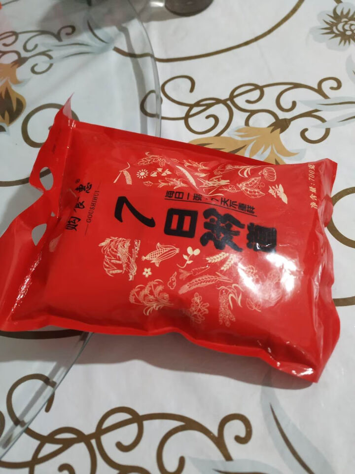 购食惠 7日粥道 五谷杂粮 粥米 7种700g（粥米 粗粮 组合 杂粮 八宝粥原料）怎么样，好用吗，口碑，心得，评价，试用报告,第2张