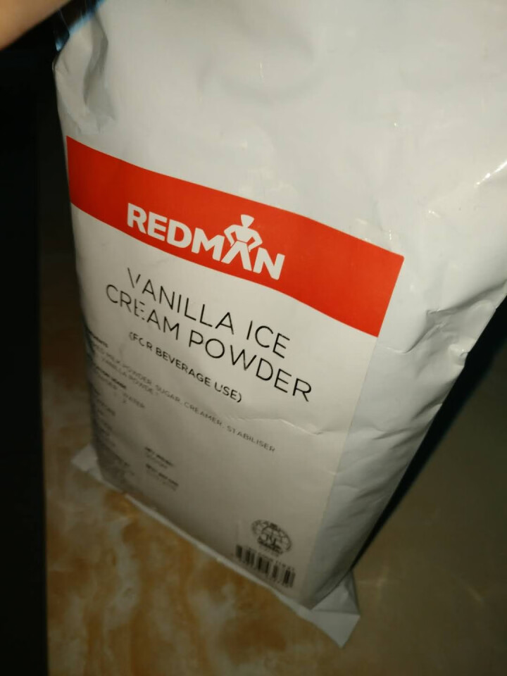 红人（REDMAN）香草冰淇淋粉 进口预拌粉 自制家用 商用批发 软硬雪糕粉 香草冰淇淋粉 新加坡原装进口怎么样，好用吗，口碑，心得，评价，试用报告,第4张