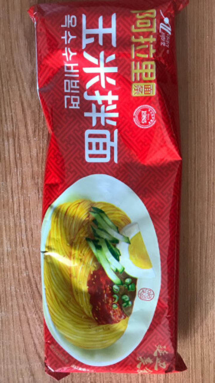 阿拉里玉米面条 朝鲜族特色拌面 方便速食带调料 183g*1袋怎么样，好用吗，口碑，心得，评价，试用报告,第3张