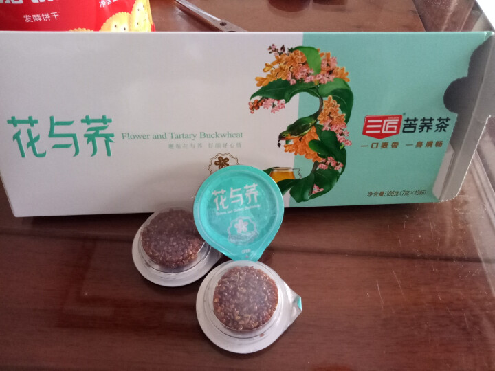 【下单立减20】三匠苦荞官方旗舰店  邂逅花与荞105克桂花苦荞茶  黑苦荞胚芽  大凉山黑苦荞怎么样，好用吗，口碑，心得，评价，试用报告,第3张