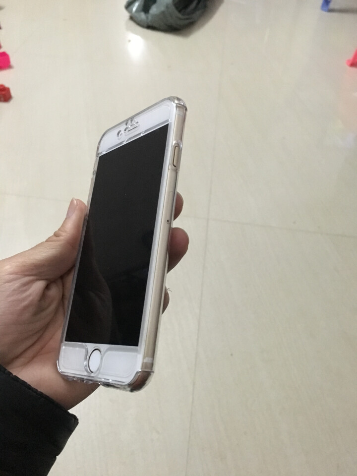 晶罡 iphone6s护盾手机壳苹果6/7/8plus双面全包防摔保护套潮男女款透明新款带钢化膜外套 苹果6/6S,第4张