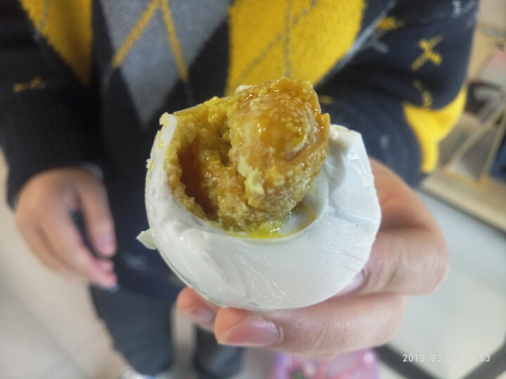 购食惠 咸鸭蛋 2枚装102g（咸鸭蛋 烤鸭蛋 组合装 白洋淀 油黄熟 ）怎么样，好用吗，口碑，心得，评价，试用报告,第4张