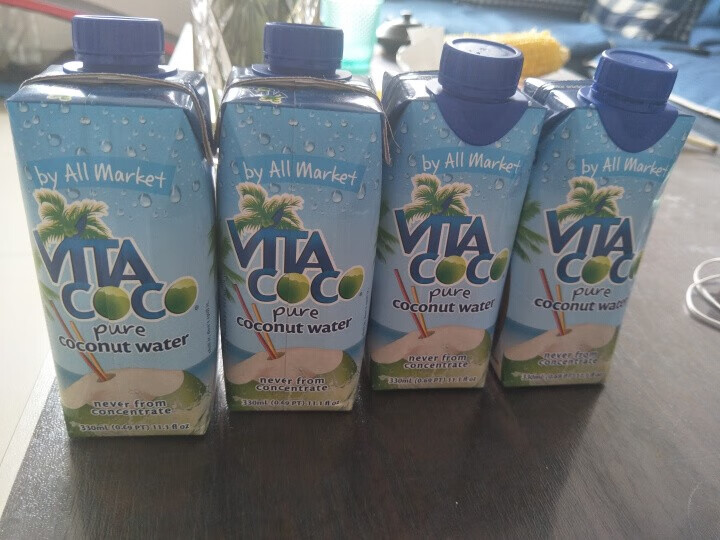 唯他可可（Vita Coco）天然椰子水进口NFC果汁饮料330ml*4瓶怎么样，好用吗，口碑，心得，评价，试用报告,第4张