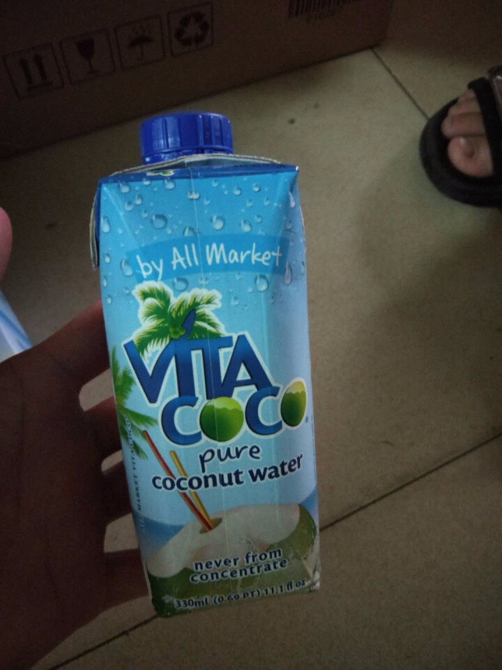 唯他可可（Vita Coco）天然椰子水进口NFC果汁饮料330ml*4瓶怎么样，好用吗，口碑，心得，评价，试用报告,第4张