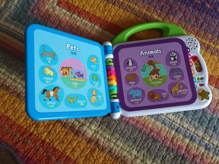 伟易达（Vtech）英语启蒙100词 儿童玩具 早教英语玩具 早教机电子点读书宝宝启蒙有声书1,第4张