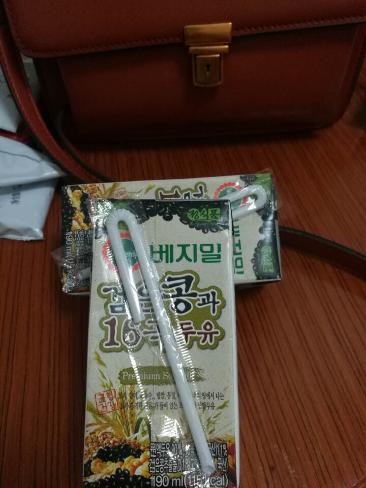 韩国进口 倍吉美尔16谷物黑豆豆奶营养豆乳 190ml*2（体验装）怎么样，好用吗，口碑，心得，评价，试用报告,第2张