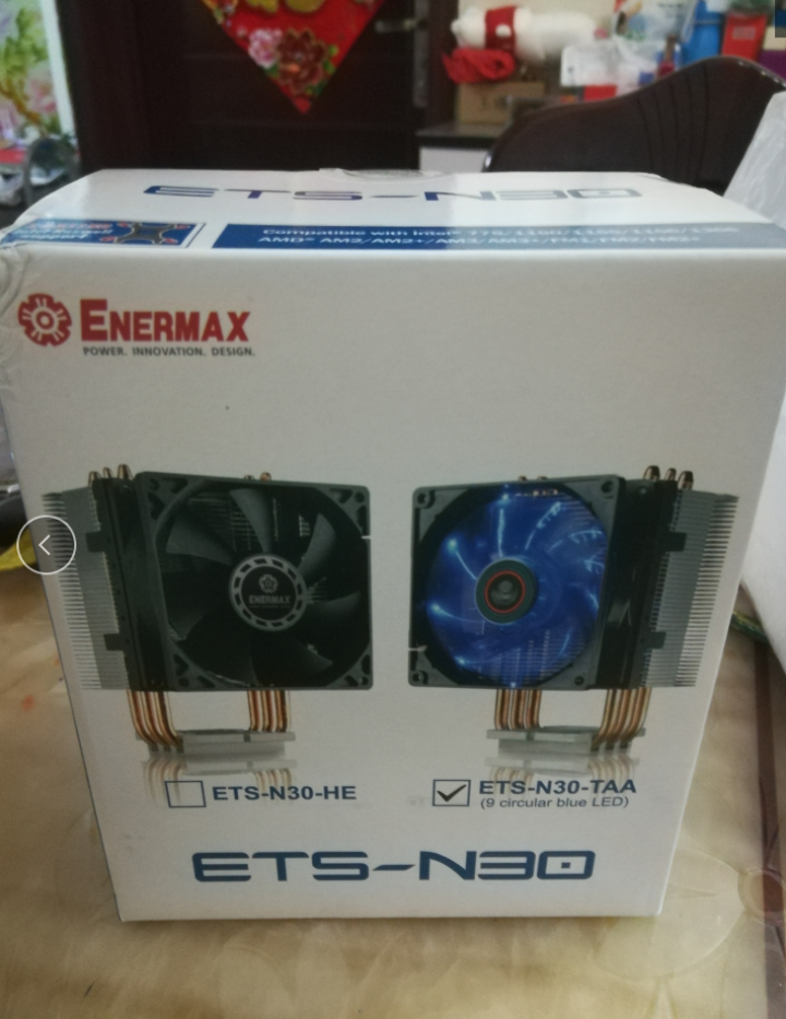 安耐美（Enermax）T40风冷CPU散热器纯铜热管12CM磁悬浮静音风扇PWM含硅胶 N30怎么样，好用吗，口碑，心得，评价，试用报告,第4张