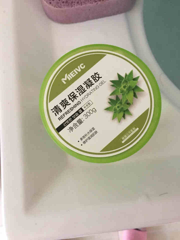 MIEIVC/米薇可 洁爽保湿凝胶补水型300g  补水保湿舒缓晒后修复祛痘淡印细致毛孔怎么样，好用吗，口碑，心得，评价，试用报告,第2张