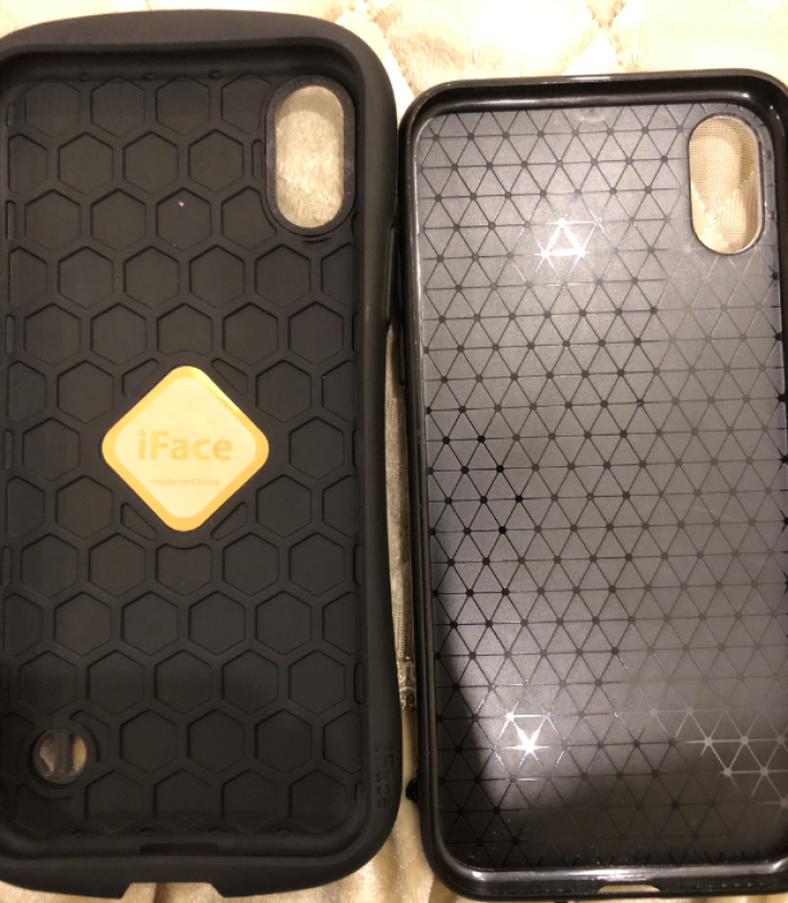 IFACE MALL苹果iPhone X/XR/Xs Max手机壳磨砂防摔全包男女个性硬壳厚款 岩砂蓝 XS max,第3张