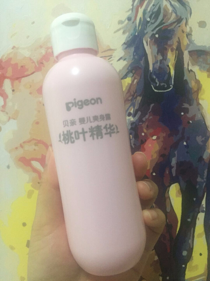 贝亲（Pigeon） 婴儿桃叶精华爽身露宝宝桃子水儿童液体爽身粉 瓶装200ML IA171怎么样，好用吗，口碑，心得，评价，试用报告,第3张