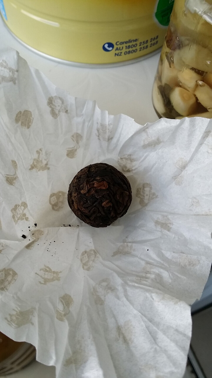 普洱茶熟茶易武古树龙珠小沱茶试饮【两粒装】怎么样，好用吗，口碑，心得，评价，试用报告,第4张