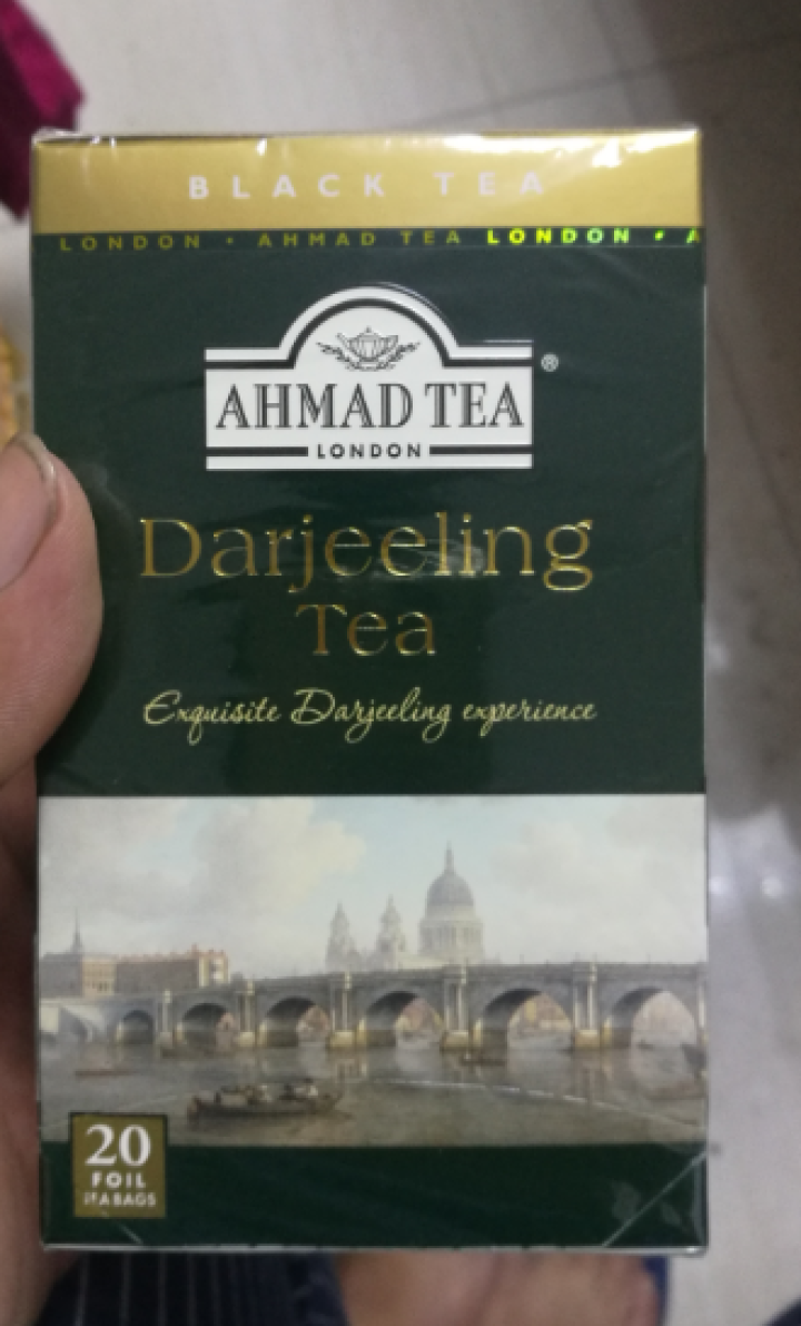 英国亚曼(AHMAD TEA)大吉岭红茶 原装进口2g*20包怎么样，好用吗，口碑，心得，评价，试用报告,第2张