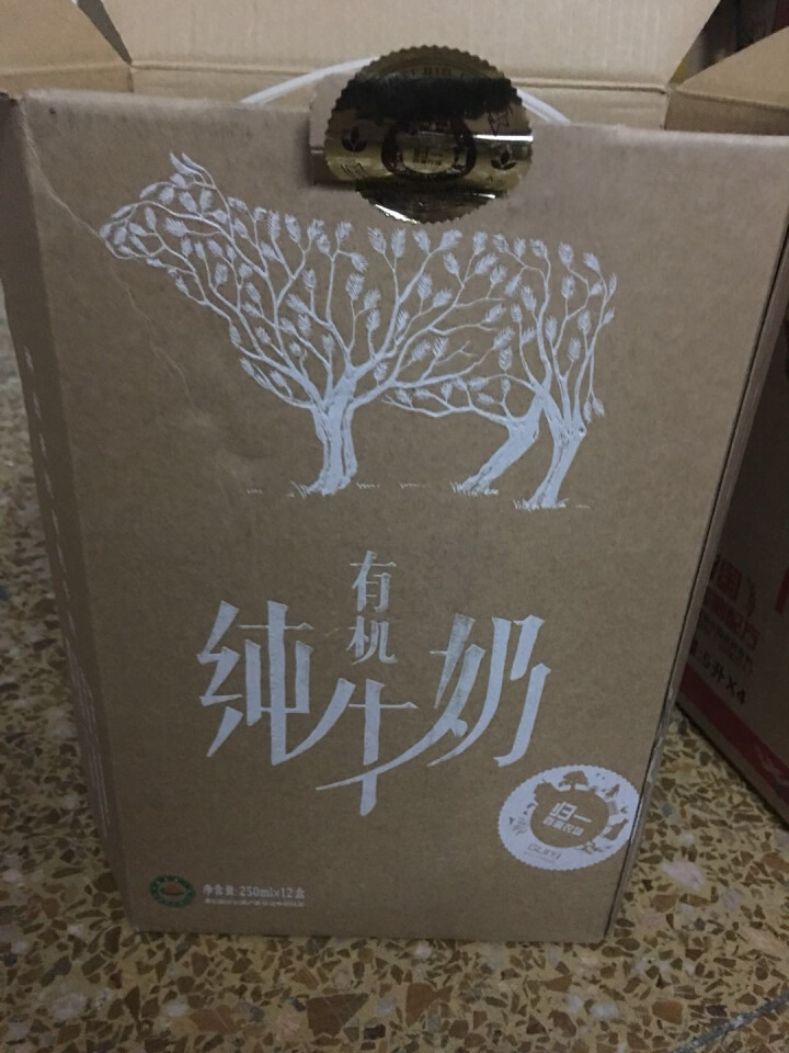 归一 有机纯牛奶 250ml*12盒 礼盒装怎么样，好用吗，口碑，心得，评价，试用报告,第2张