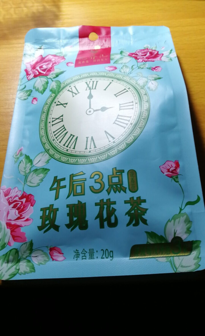 花养花玫瑰花茶烘干无硫特级平阴玫瑰花冠茶袋装花草茶花茶 玫瑰花茶20g怎么样，好用吗，口碑，心得，评价，试用报告,第3张