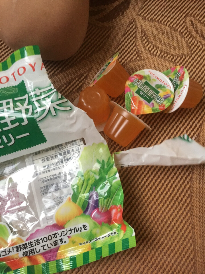 日本进口杉本屋水果蔬菜果蔬果冻布丁野菜儿童零食入口即化 紫色蔬菜果冻22g*7怎么样，好用吗，口碑，心得，评价，试用报告,第4张