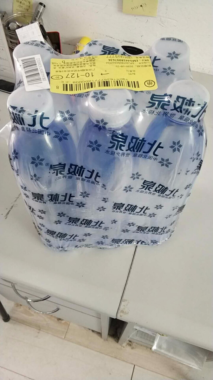 北极泉 天然矿泉水 天然无气高偏硅酸弱碱性瓶装水 非纯净水苏打水蒸馏水 1L*6瓶 塑膜包装怎么样，好用吗，口碑，心得，评价，试用报告,第3张